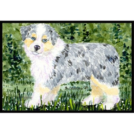 Carolines Treasures Carolines Treasures SS8846MAT Australian Shepherd Indoor Outdoor Mat - 18 x 27 in. SS8846MAT